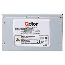 Блок живлення Qdion QD450 450W (QD450) Б/В - мініатюра 2