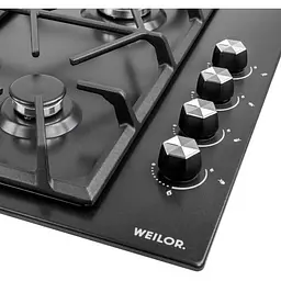 Варильна поверхня Weilor GM W 634 газова BL - мініатюра 4