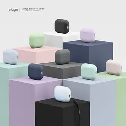 Чохол Elago Silicone Basic Case with Nylon Lanyard Lavender для AirPods Pro 2nd Gen лавандовий (EAPP2SC-BA+ROSTR-LV) - мініатюра 9