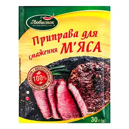 Приправа Любисток для смаження м'яса 30 г (629306) - мініатюра 2