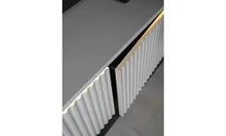 Комод високий 4д Trend TR-03 сірий з підсвіткою - мініатюра 3