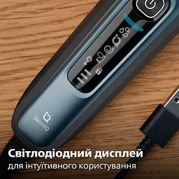 Електрична бритва Philips 7000 SkinIQ сіро-синя (S7882/55) - мініатюра 12