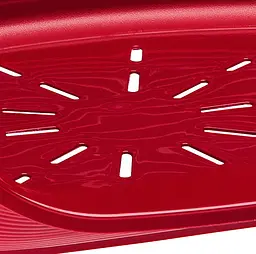 Пластиковий лежак для собак і котів Ferplast Siesta Deluxe 6 бордовий 70,5×52×23,5 см 70206929 - мініатюра 6