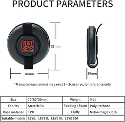 Подушка для очей Серія LEYE EVF Eye Cushion для LEYE III LEYE SDI - мініатюра 3