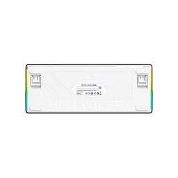 Клавіатура Hator Hellyberry (HK60) Mechanical Linear RGB USB UA White/Violet (HK60) - мініатюра 4