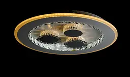 Люстра стельова LED Splendid Ray LK39462/480/4, 110W, білий, сучасний стиль з пультом регулювання яскравості - мініатюра 4