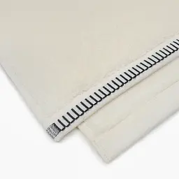 Рушник MBM HOME Слід вітру 70x140 см лінія айворі (BT-16 L IVORY/LINE) - мініатюра 6