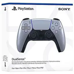 Геймпад Sony DualSense для PS5 Sterling Silver (1000040186) UA [172506] - мініатюра 5