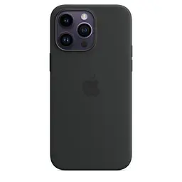 Оригінальний силіконовий чохол для iPhone 14 Pro Max (6.7") Apple Silicone Case MagSafe Midnight MPTP3ZE/A - мініатюра 6