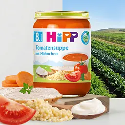 Органічний Суп Томатний НIРР з Куркою 190 г - мініатюра 2