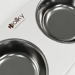 Hollky Base XXL40 — миски на підставці для дуже великих собак (2 × 2,8 л) - мініатюра 6