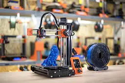 Принтер 3D Prusa MINI+ (FDM 1.75mm 180x180x180mm USB RJ-45 чорний) semi assembled - мініатюра 7