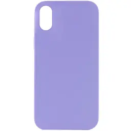 Чохол Silk Full Protective (AA) NO LOGO для Apple iPhone X / XS (5.8") Бузковий / Dasheen