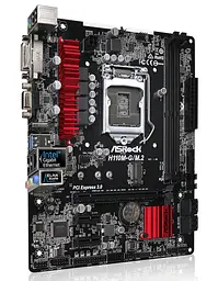 Материнська плата AsRock H110M-G/M.2 (H110M-G/M.2) Б/в - мініатюра 3