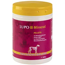 Добавка для зміцнення кісткових тканин Luposan Lupo Mineral Pellets 800 г