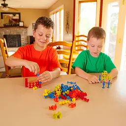 Конструктор Fat Brain Toys Mini Squigz з присосок 75 шт. (F107ML) - мініатюра 6
