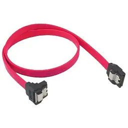 Кабель передачі даних Atcom SATA-DATA 50 см кутовий з клямкою (10108)