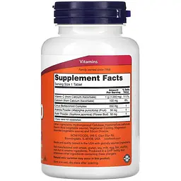 Добавка харчова Now Foods Vitamin C 1000 Complex Buffered 90 таблеток - мініатюра 2