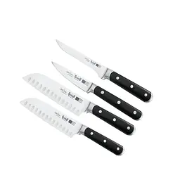 Набір ножів Prime Chef Krauff та ножі сантоку + ПОДАРУНКИ: ємності для олії, оцту та дошка обробна