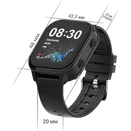 Розумний годинник з відеодзвінком Wonlex KT19 PRO 8GB Black (SBWKTP8B) - мініатюра 7