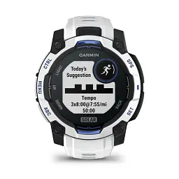 Смарт-годинник Garmin Instinct 3, 45mm, Solar, Whitestone with Whitestone Band, GPS смарт-годинник (010-02934-03) - мініатюра 5