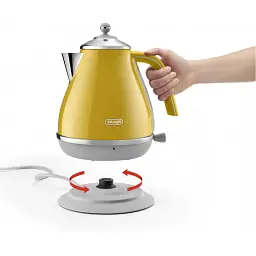 Електрочайник DeLonghi KBOC 2001 Y (210110118) - мініатюра 2