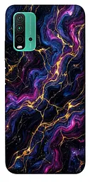 TPU чохол Demsky Purple space marble для Xiaomi Redmi Note 9 4G / Redmi 9 Power / Redmi 9T
