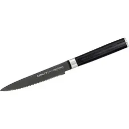 Ніж кухонний для томатів 120 мм Samura Mo-V Stonewash (SM-0071B)