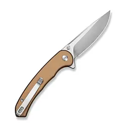 Ніж складаний туристичний Sencut Ingot (8.2 см) D2 / Aluminum коричневий - мініатюра 2
