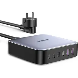 Зарядний пристрій Ugreen 6xUSB 200 Вт (4xUSB-C + 2xUSB-A) GaN CD271 (40914) - мініатюра 10