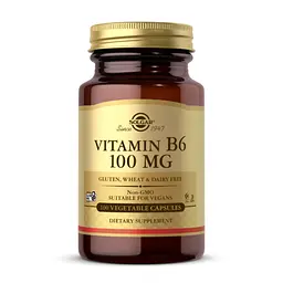 Вітамін B6 Vitamin B6 100mg - 100 vcaps