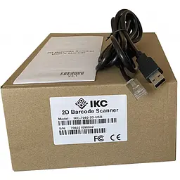 Сканер штрих-коду ІКС 7060/2D USB, BLACK (IKC-7060-2D-USB) - мініатюра 5