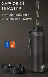 Пляшка для води Casno 650 мл KXN-1157 Блакитна (KXN-1157_Blue) - мініатюра 4