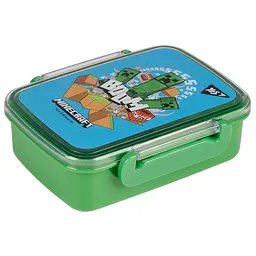 Контeйнер YES Minecraft 420 мл зелено-блакитний (708053)