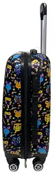 Валіза Worldline Airtex 809/black_hibou різнокольоровий розмір маленький S - мініатюра 5