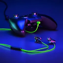 Навушники Razer ігрові дротова гарнітура Dual DRIVER 3.5mm Headphone чорні - мініатюра 3