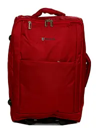 Валіза Малий (S) тканинний на 2 колесах Airtex 525 Queluz 50x34x18 см 30,6 л Червона - мініатюра 3