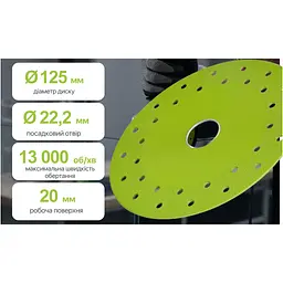 Круг відрізний Alloid Pro, алмазний, по склу, 125мм (DS-12520) - мініатюра 5
