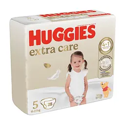 Подгузники Huggies Extra Care Size 5 (11-25 кг) 28 шт (5029053583150) - миниатюра 3