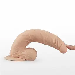 Вібратор Real Extreme Vibrating Dildo 9.5" - мініатюра 3
