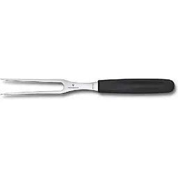 Кухонна виделка Victorinox Carving Flat 15см з чорн. ручкою - мініатюра 2