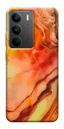 Чохол Demsky Червоний корал мармур для Realme C75