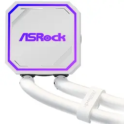 Система водяного охолодження ASRock Pro White 240 ARGB - мініатюра 5