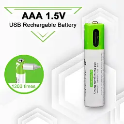 Акумулятор AAA Smartoools 500 mAh мізинчиковий Li-Ion із вбудованою зарядкою Type-C 1.5V Випуклий плюс (19325) - мініатюра 4
