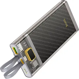 Зовнішній акумулятор Hoco J104 Discovery Edition 10000mAh 22.5W Gray (788955) [161195] - мініатюра 3