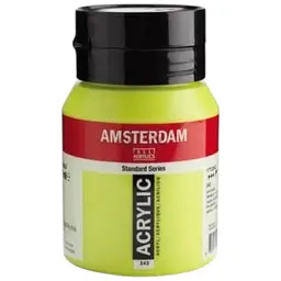 Фарба акрилова Amsterdam 243, Зелено-жовтий 500 мл