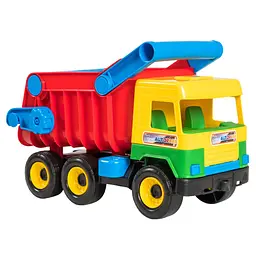 Машинка Tigres Middle Truck Самоскид 38 см червоний кузов (39222) - мініатюра 3
