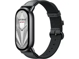 Ремінець Xiaomi до Band 10 Silk Knitted Strap Ebony BHR07Y9GL - мініатюра 6