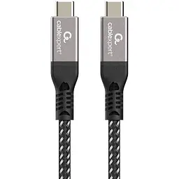 Кабель Cablexpert CCBP-USB4-CMCM240-0.3M, преміум якість, USB4, C-тато/C-тато, 0,3 м. (CCBP-USB4-CMCM240-0.3M)