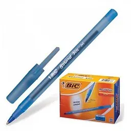 Ручка кулькова синя 1 мм Round Stic bc921403 Bic